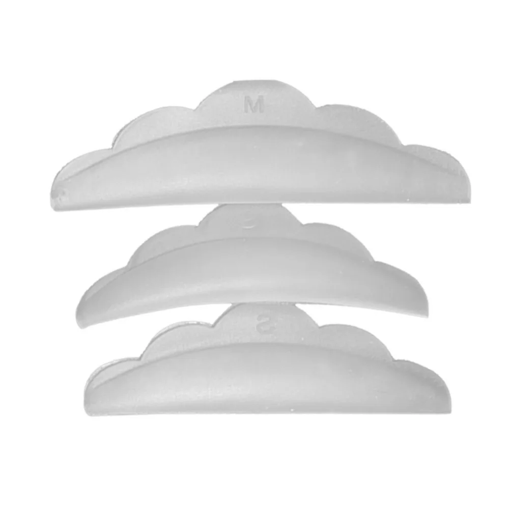 3 шт/партия разные размеры силиконовая ресница завивка бигуди для завивки волос