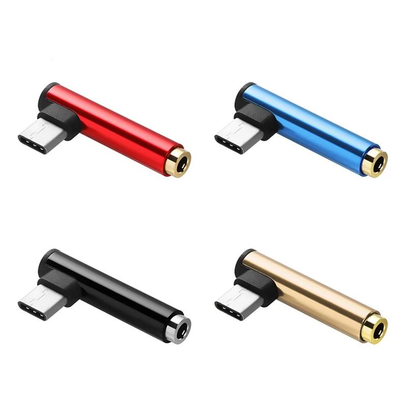Металлический адаптер USB Type C папа на гнездо 3 5 мм мама Usbc наушники аудио Aux для Huawei
