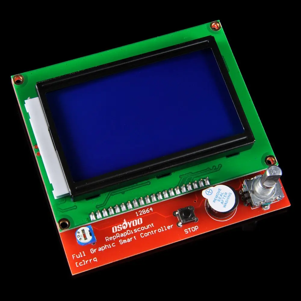 Плата Мега 2560 R3 Mega2560 + RAMPS 1 4 LCD 12864 контроллер Драйвер шагового двигателя A4988 для