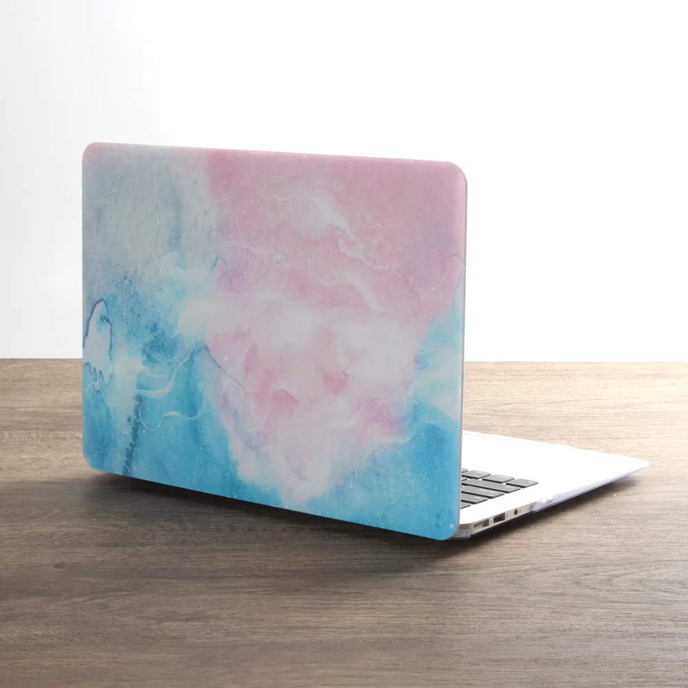 Чехол для ноутбука с абстрактными масляными рисунками для MacBook Air Pro retina 11 12 13 15 дюймов с сенсорной панелью+ чехол для клавиатуры