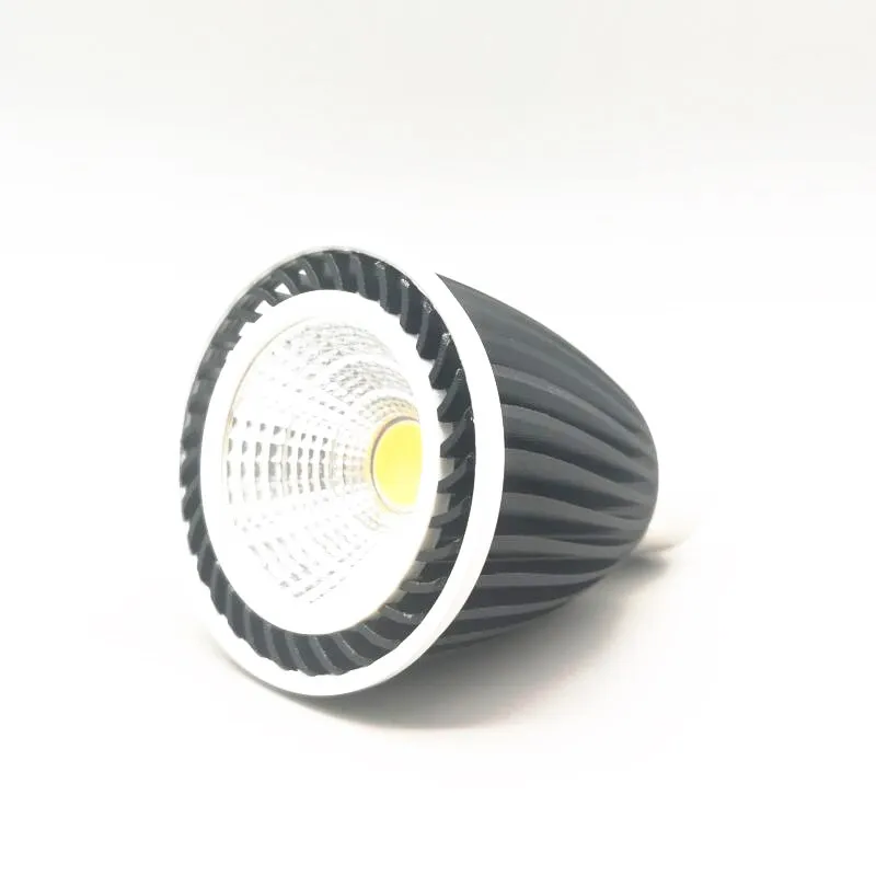 Factory Wholesale LED Bulb E27 GU10 MR16 12V COB LED Spotlight 9W LED Light  COB Spot light AC 85-265V For Home Lighting