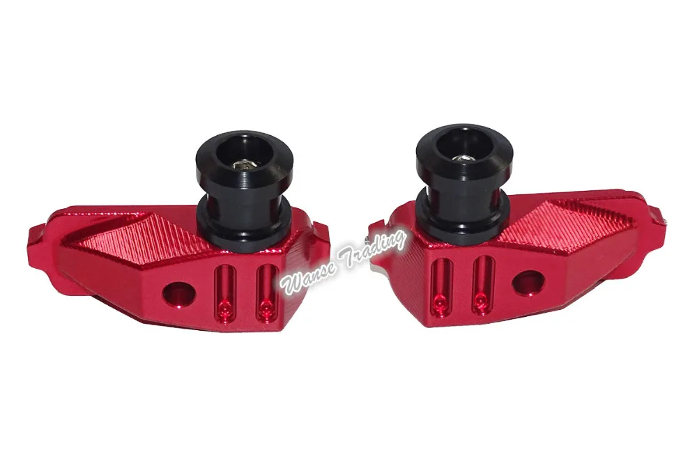 Waase Алюминиевый Поворотный кронштейн с ЧПУ слайдер адаптеры крепления для HONDA CB500F