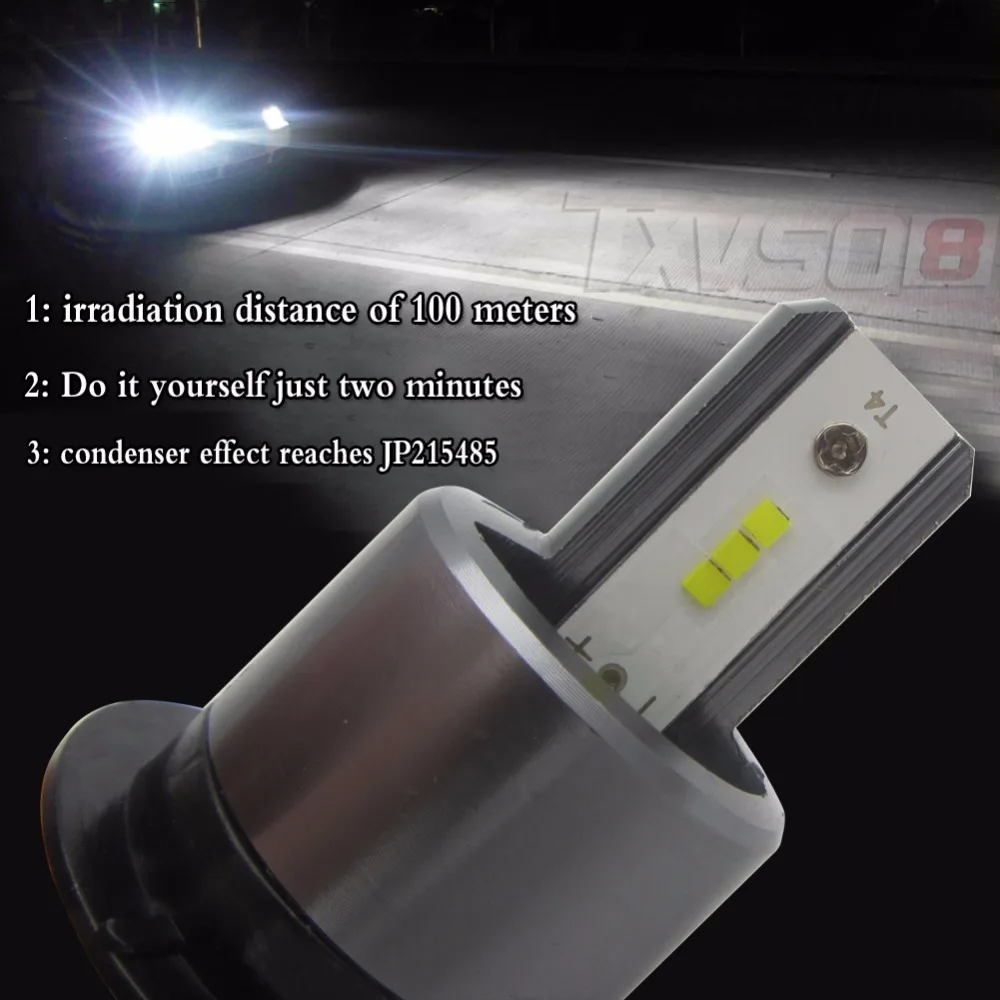 SPEVERT автомобильные CSP светодиодный лампы фар Все в одном H7 110W 26000LM Замена фары