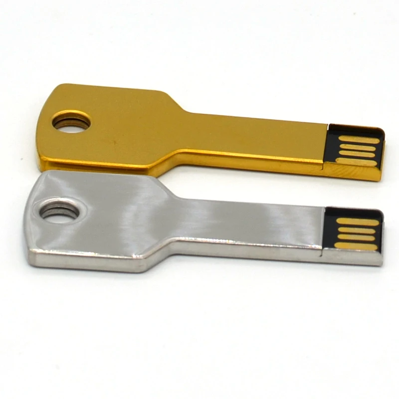 USB 2 0 флеш-накопитель автомобиль U диск из метала золотого цвета ключ модель