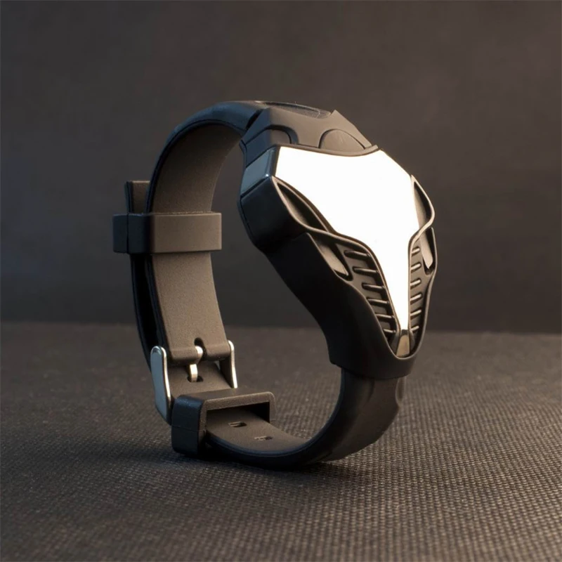 Мужские часы новые модные простые силиконовые треугольные мужские спортивные