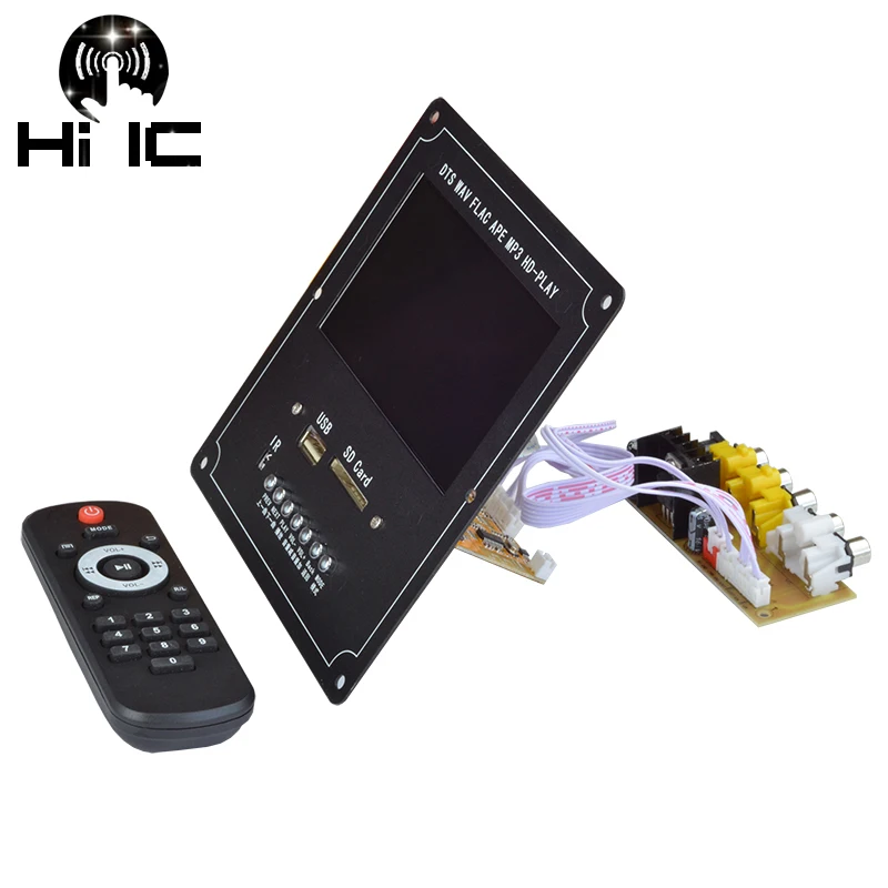 ЖК дисплей MP3 APE декодер доска Bluetooth приемник аудио MP5 HD видео жесткий диск игрока