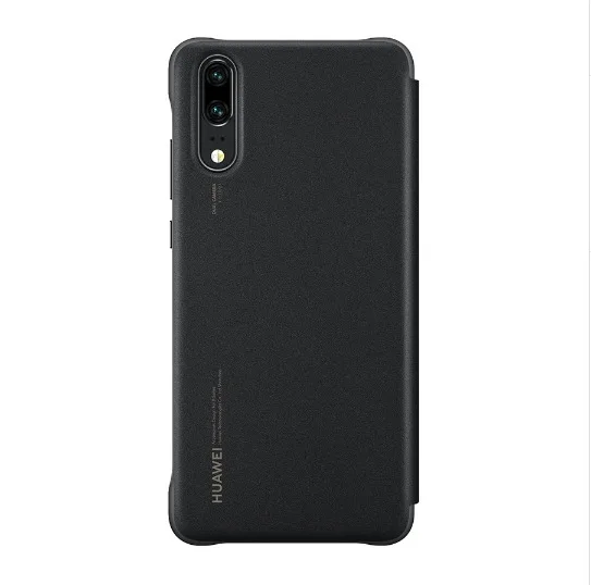 100% оригинал Huawei бренд смарт-окно флип кожаный чехол для P20 (5 8 &quot) и Pro (6 1&quot) |