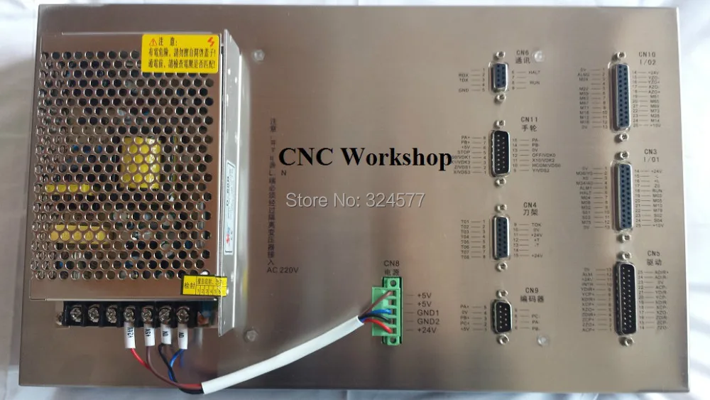 4 осевой контроллер с ЧПУ для фрезерного сверлильного станка шаговый сервопривод