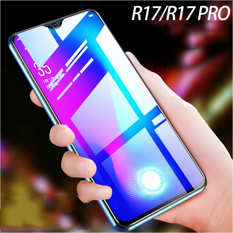 Микроданные для OPPO R17 R17pro RX17 Pro HD 2.5D анти-синее закаленное стекло полное покрытие