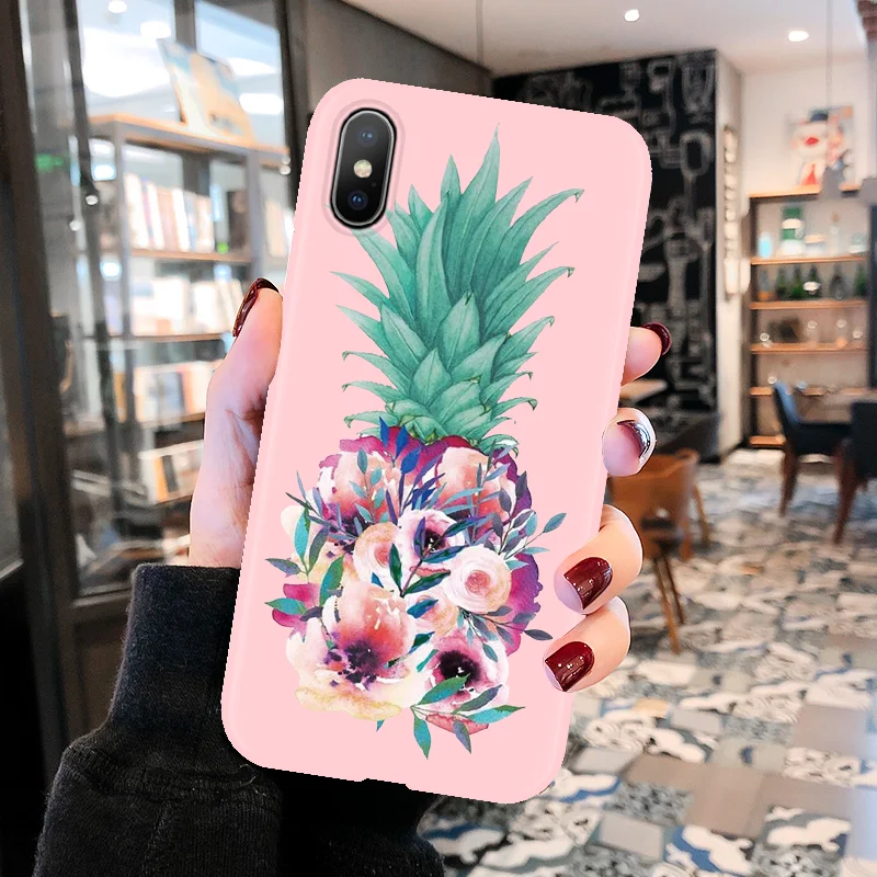 Чехол с мультипликационным французским бульдогом для iPhone 7, 6, 6 S, 8 Plus, Розовый матовый чехол для iPhone XS Max, для iPhone 11 Pro Max, XR X, мягкий чехол из ТПУ