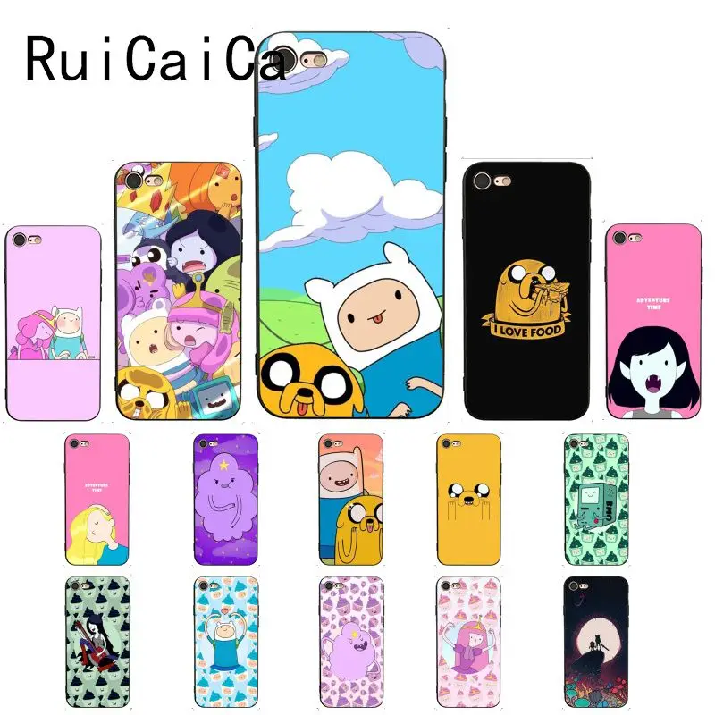 Чехол для телефона Ruicaica adventure time cute Beemo BMO Джек Финн Lumpy чехол iPhone 8 7 6 S Plus X XS MAX 5 5S SE