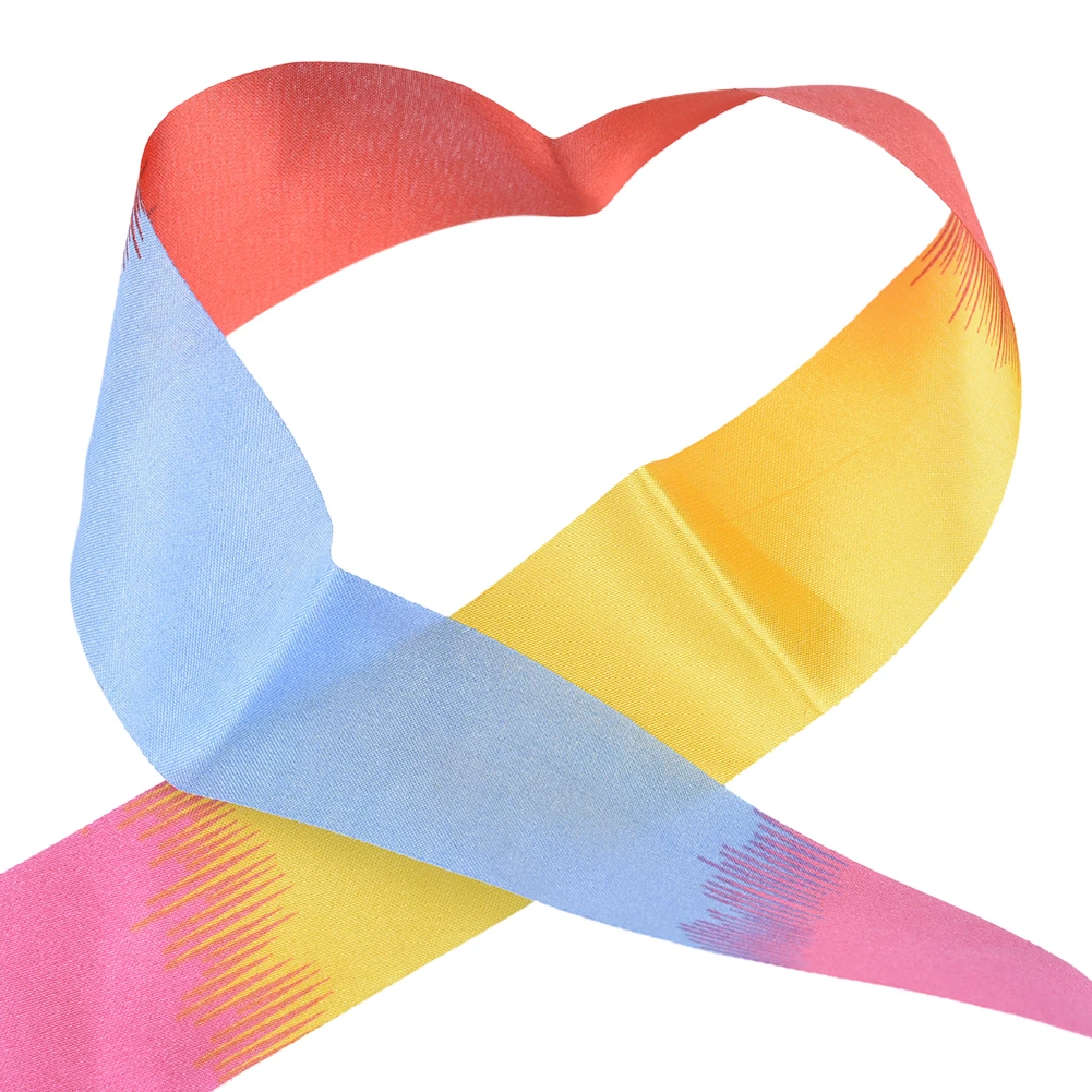4 Цвета Универсальный Lucky Rainbow 3,75 м Ритмическая художественная гимнастическая танцевальная лента для гимнастики стример многоцветная гимнастическая лента
