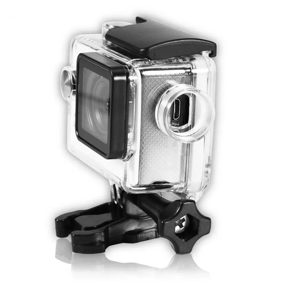 Для SJCAM SJ4000 Sj7000 sj9000 Камера аксессуары Водонепроницаемый случае Зарядное устройство оболочки кабеля USB C30 H9 A8 C4 для мотоцикла клоун