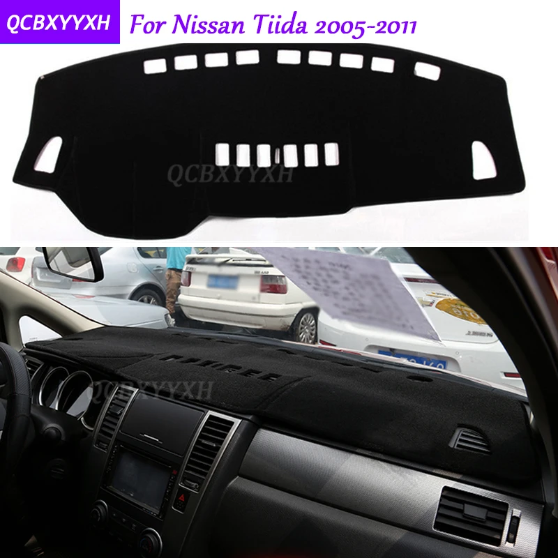 Для Nissan Tiida 2005-2011 коврик на приборную панель защитный интерьер Photophobism коврик тент подушка для автомобиля Стайлинг авто аксессуары