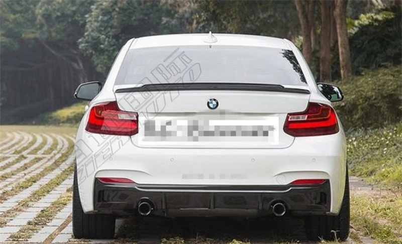 Спойлер из углеродного волокна для BMW 2 серии F22 F23 M2 F87 2014-2019 высококачественные