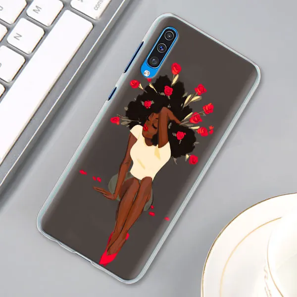 03 Меланина попсовое чехол КРЫШКА ДЛЯ samsung Galaxy A30 A40 A50 A70 A6 A8 плюс A7 A9 M30 чехол для телефона Coque - Цвет: 03