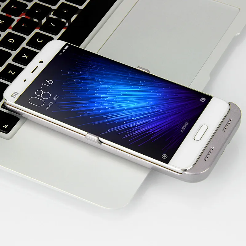Ultra-thin Case For xiaomi 5 Battery Charger External Backup Mi5 Power case for Bank 4200mAh | Мобильные телефоны и