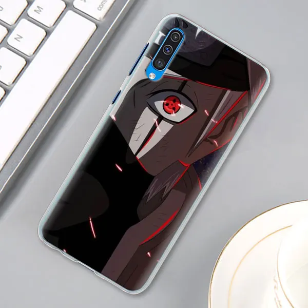 Аниме «Наруто» производства компании "Kakashi" чехол с рисунком из аниме для samsung Galaxy A30 A40 A50 A70 A6 A8 плюс A7 A9 M30 чехол для телефона Coque - Цвет: 01