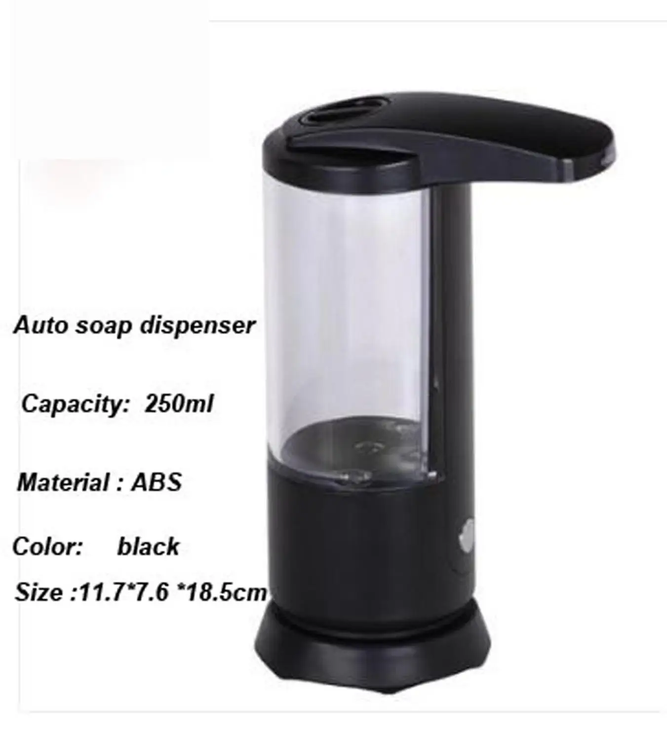 Автоматический дозатор жидкого мыла для кухни ванной комнаты 250 мл|sensor liquid soap