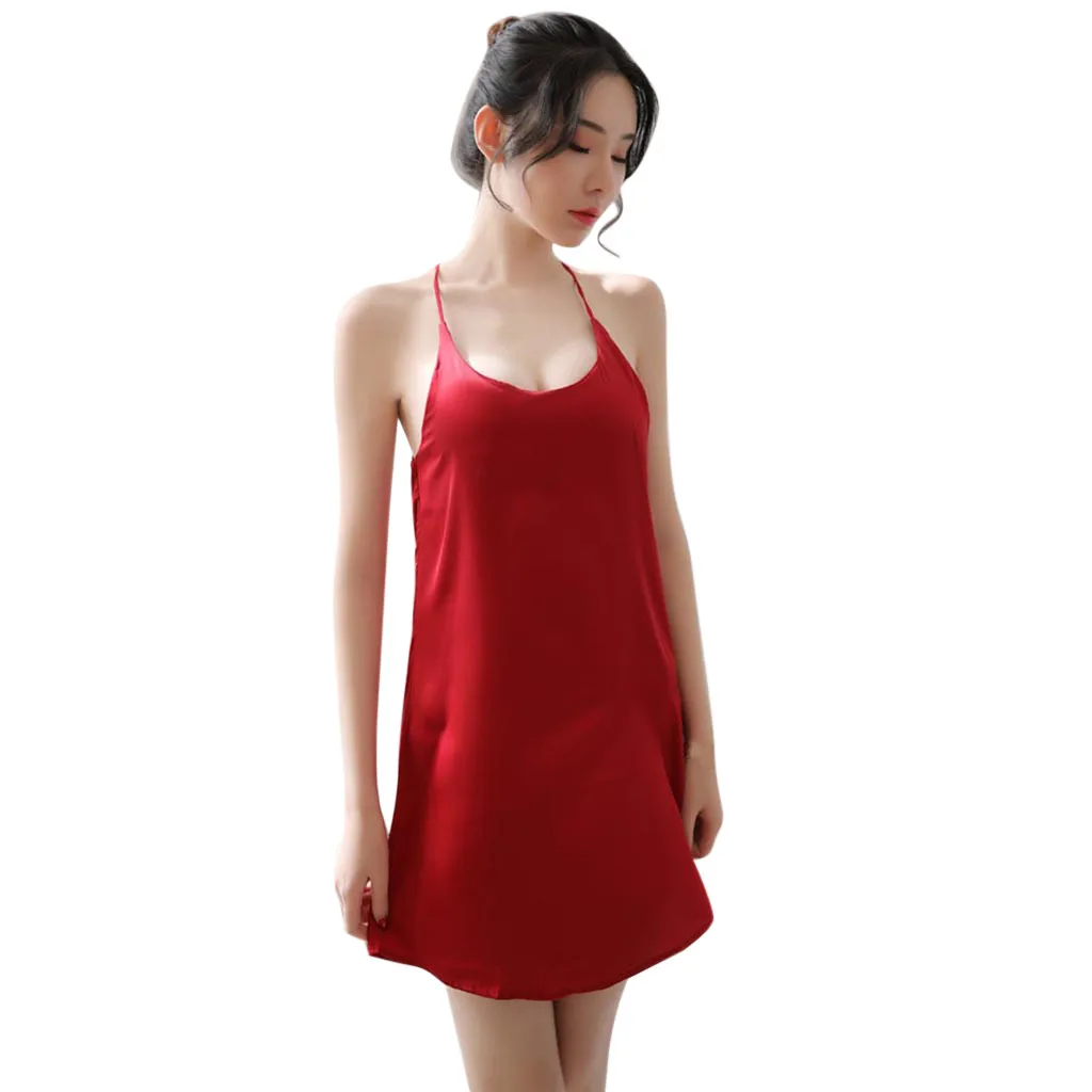 Женское сексуальное кружевное Ночное платье ночное белье женская ночная рубашка