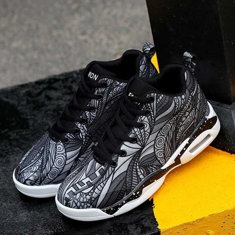 Баскетбольная обувь большого размера на воздушной подушке камуфляжные