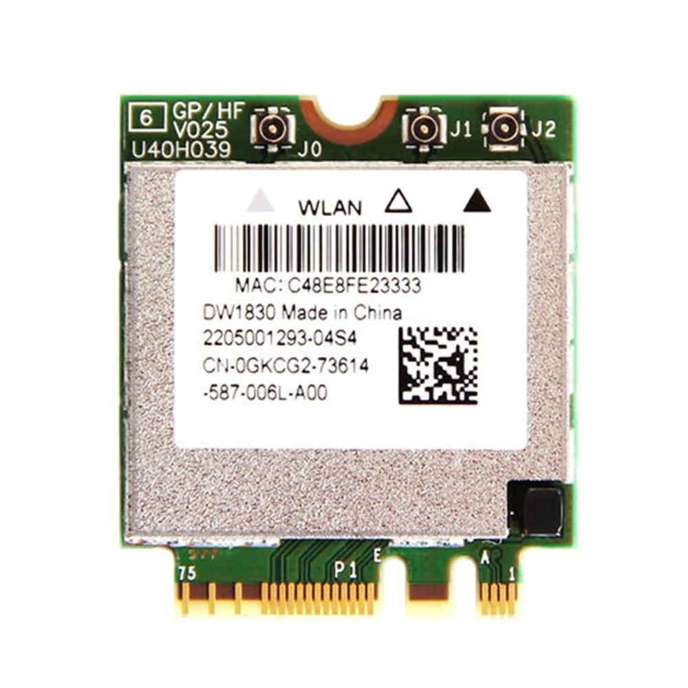 BCM943602BAED DW1830 AC BCM94360 NGFF M.2 1300 Мбит/с BT4.1 WiFi беспроводная карта лучше чем BCM94352Z DW1560