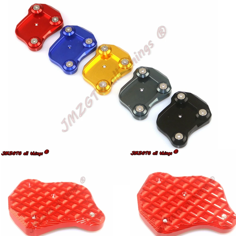 

Motorcycle CNC Aluminum Motorcycle Side Stand Plate Kickstand Extension Pad Enlarger For HONDA CB650F&CBR650F&CB500F&CB500X