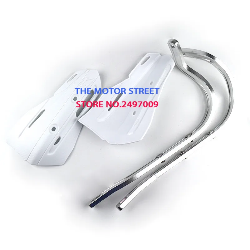 

white colors Motorcycle Handle bar handguards Hand Guards fit for KTM CRF YZF motocross 7/8" 22mm Handlebar 1-1/8 28mm