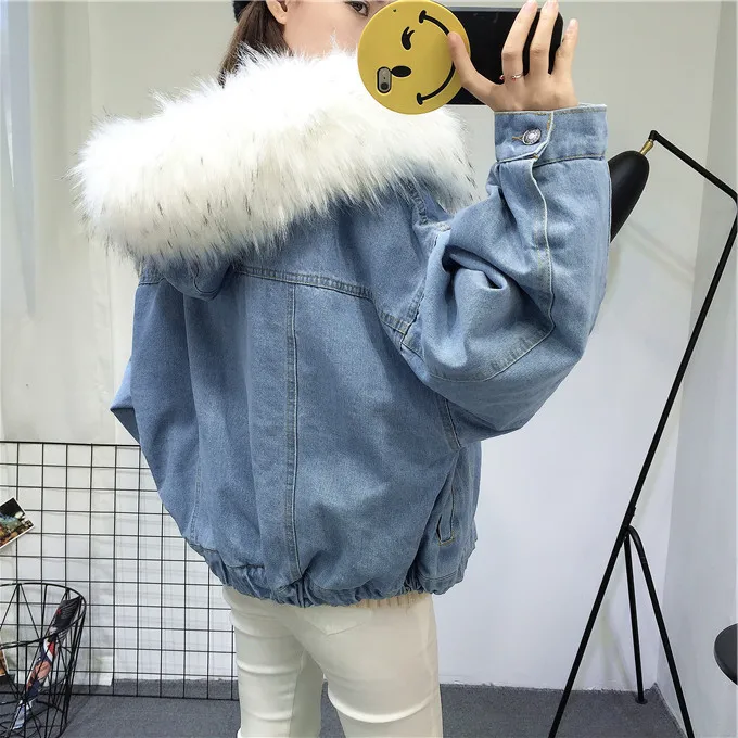 2018 новая теплая зимняя куртка-бомбер Для женщин Демисезонная куртка с капюшоном