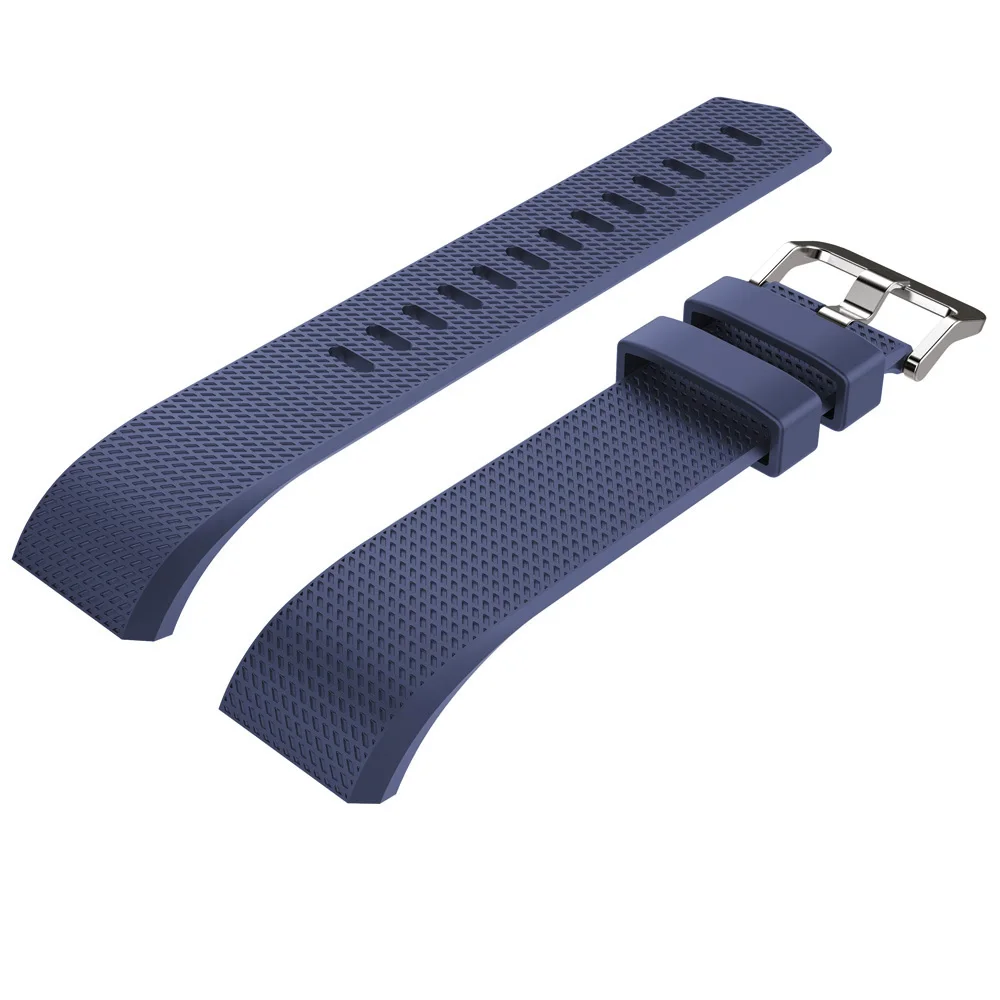 Силиконовый ремешок для часов для fitbit charge2 band умный Браслет для фитнеса часы сменный ремешок для спортивных часов полосы для fitbit Charge 2