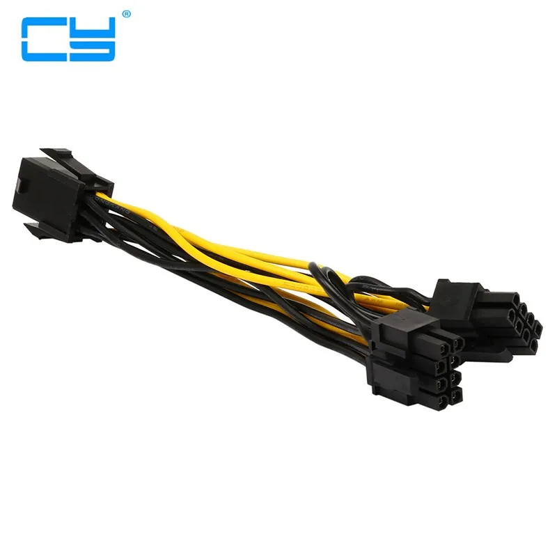 6 дюймовый Molex контактный PCI Express для 2 x PCIe 8 (6 + 2) pin Материнская плата графическая