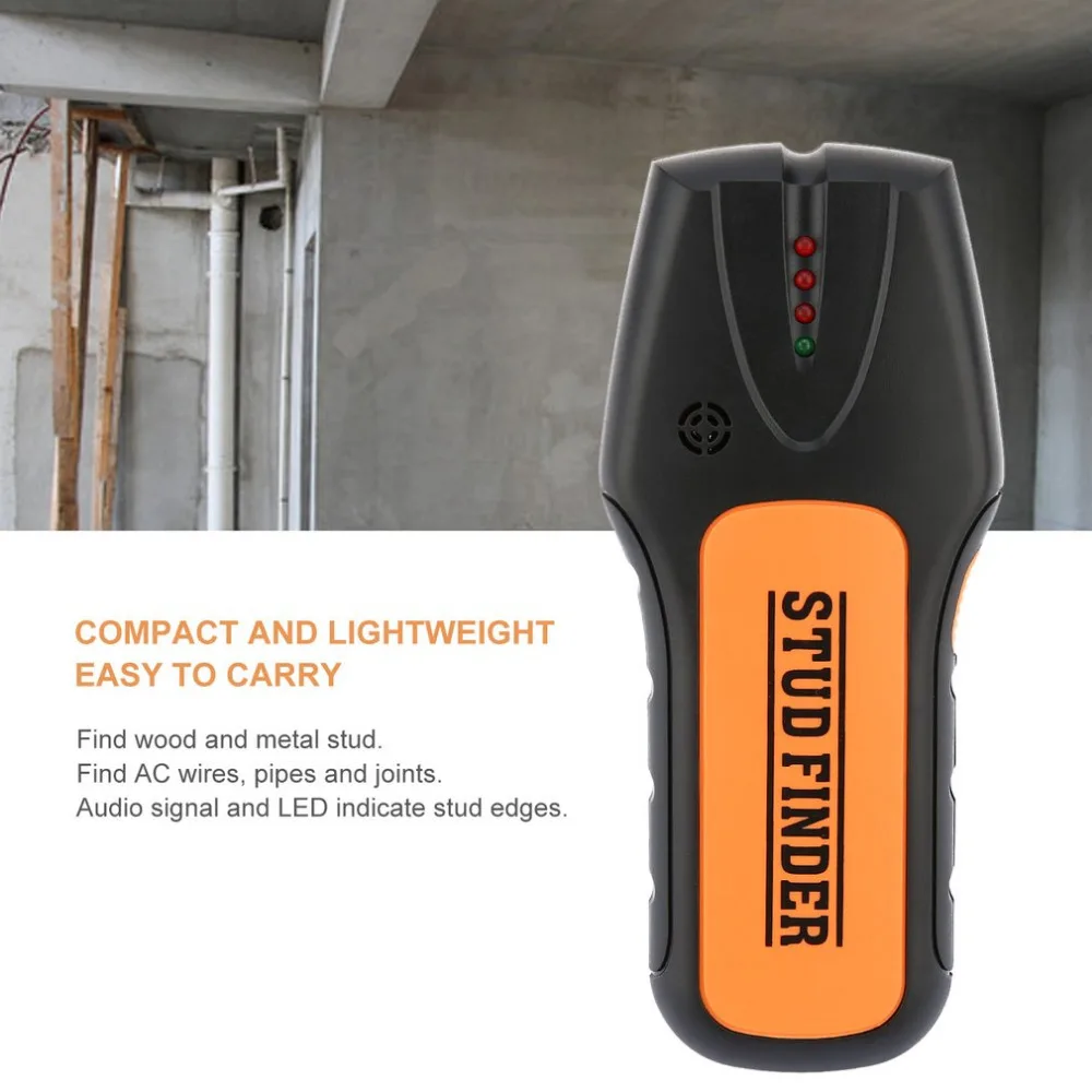 Портативный мини TS-78B ручной Stud Finder с аудио сигнала и светодиодный индикатор