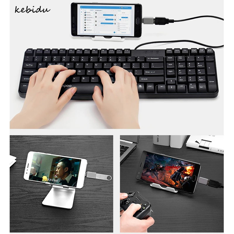 Адаптер kebidu USB 3 0 для передачи данных и зарядки телефона Samsung Galaxy Note 8 S8 Plus xiaomi|usb 3.0