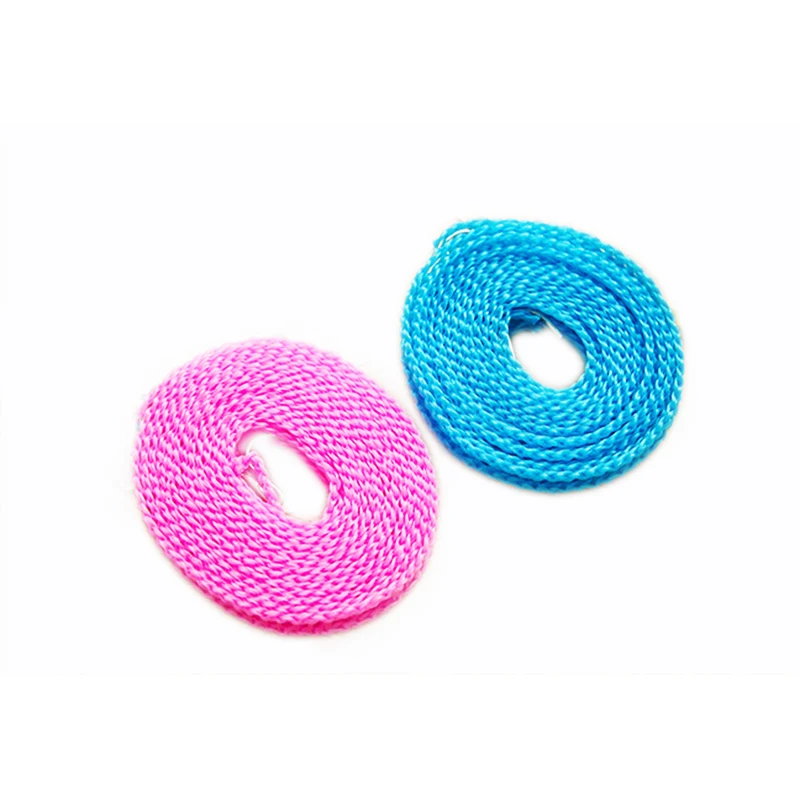 Нейлоновая вешалка для одежды Длинная регулируемая Нескользящая веревка 5 м