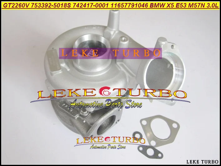 GT2260V 753392 742417 0002 0003 0004 0005 0006 Турбокомпрессор для BMW X5 E53 M57N л|turbocharger|turbocharger bmw |