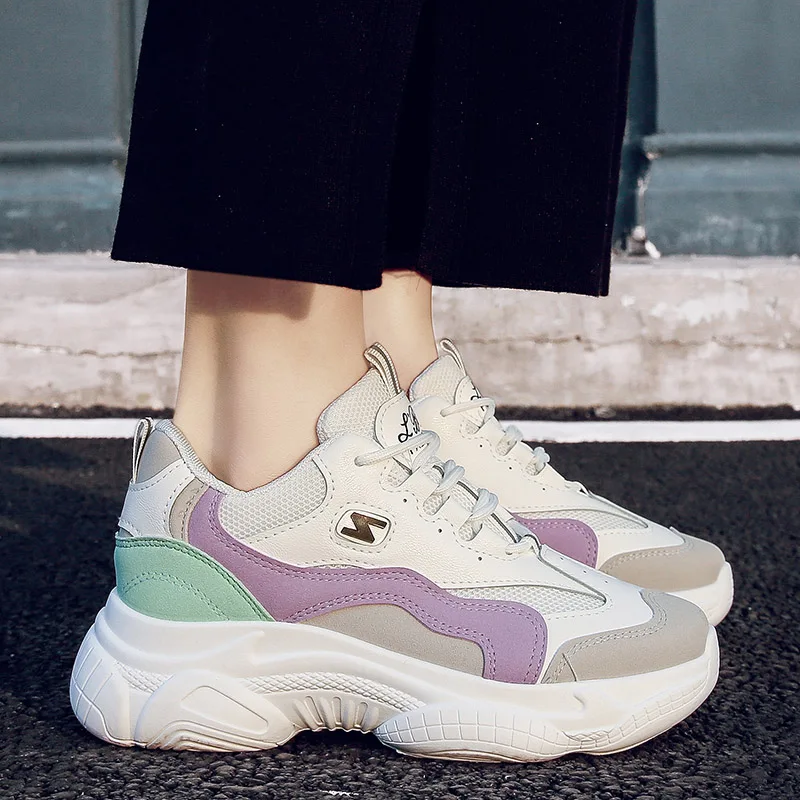 2019 Basket Femme Туфли с подошвой из вулканизированной резины для Для женщин Non slip