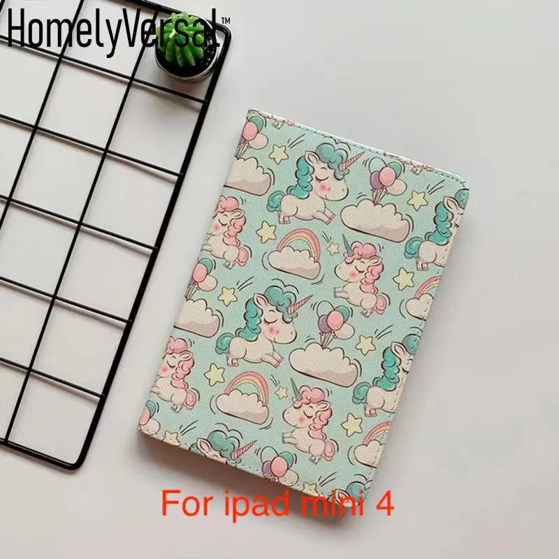 Kawayi Симпатичные для iPad iPad Чехол протектор 9,7 дюймов air2 мультфильм pro10.5 оболочки iPad mini 1/2/3/4, новогодние подарки для девочек - Цвет: For ipad mini 4