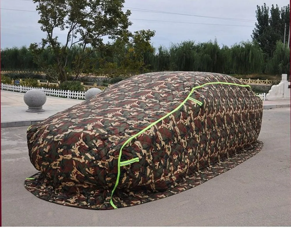 Зимний защитный автомобильный чехол OTLEY утолщенный хлопком водонепроницаемый