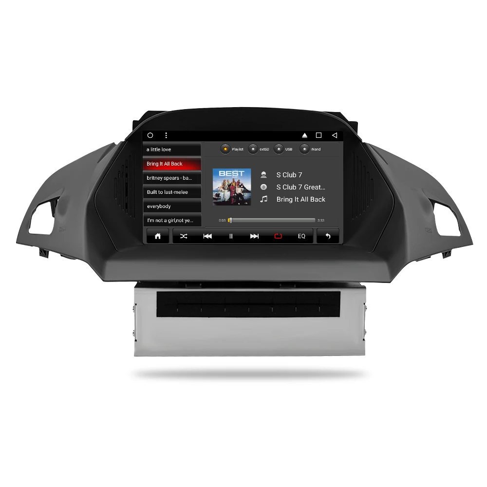 Автомобильный мультимедийный DVD плеер Восьмиядерный Android 8 1 для Европы Ford Kuga C Max