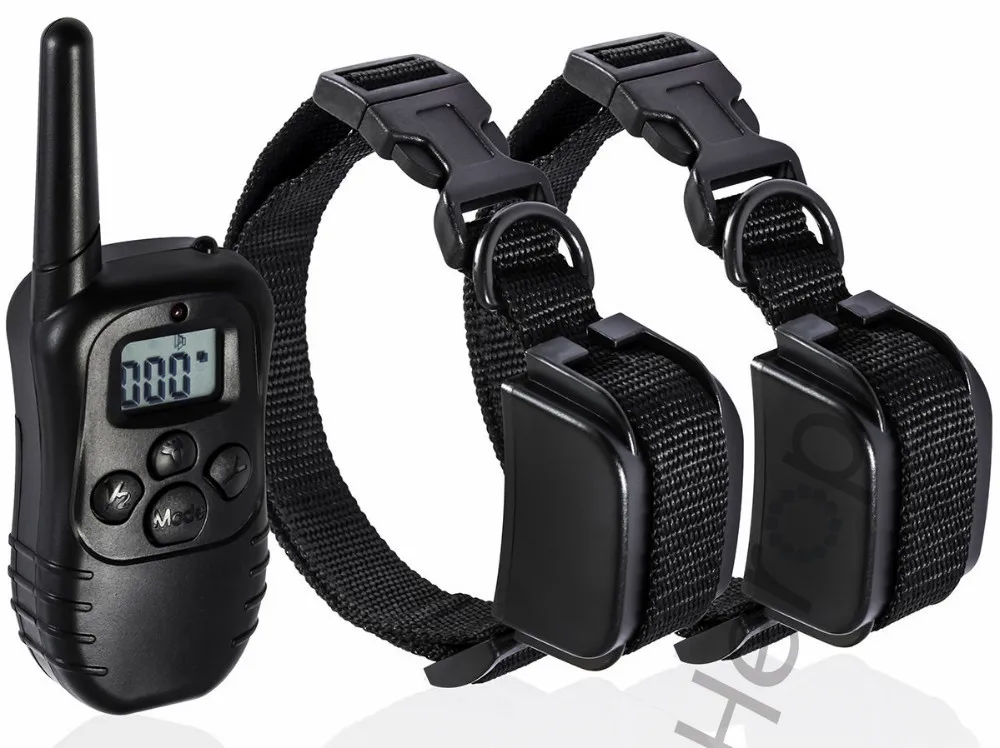 Электрический тренировочный ошейник перезаряжаемый водонепроницаемый