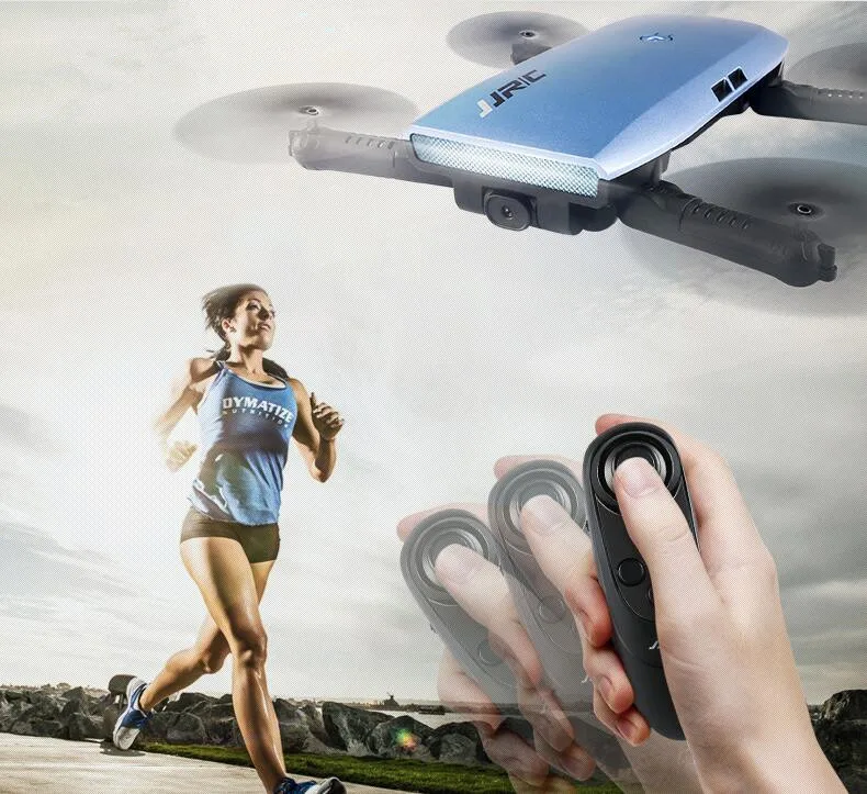 Обновленный складной Радиоуправляемый Дрон H37 с G датчиком и гравитационным