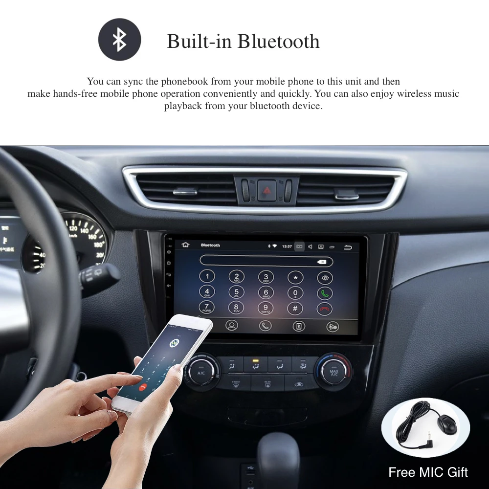 Android 9,0 автомобильный радиоприемник 2 Din gps Navi для Nissan Qashqai/X-trail J11 /космического аппарата изгой, PX6 DSP HDMI ips 4 Гб+ 64 ГБ