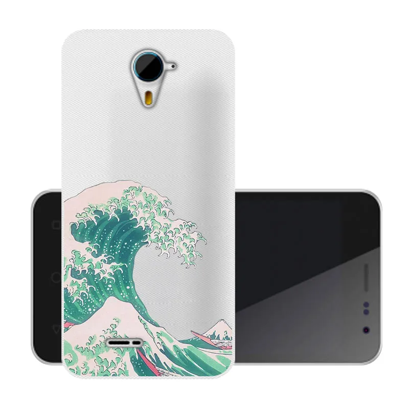 CROWNPRO Чехол Для Micromax Canvas Pace 4G Q415 чехол s Чехол 4," силиконовая задняя крышка для Micromax Q 415 телефон Fundas окрашенный Мягкий ТПУ - Цвет: KTL