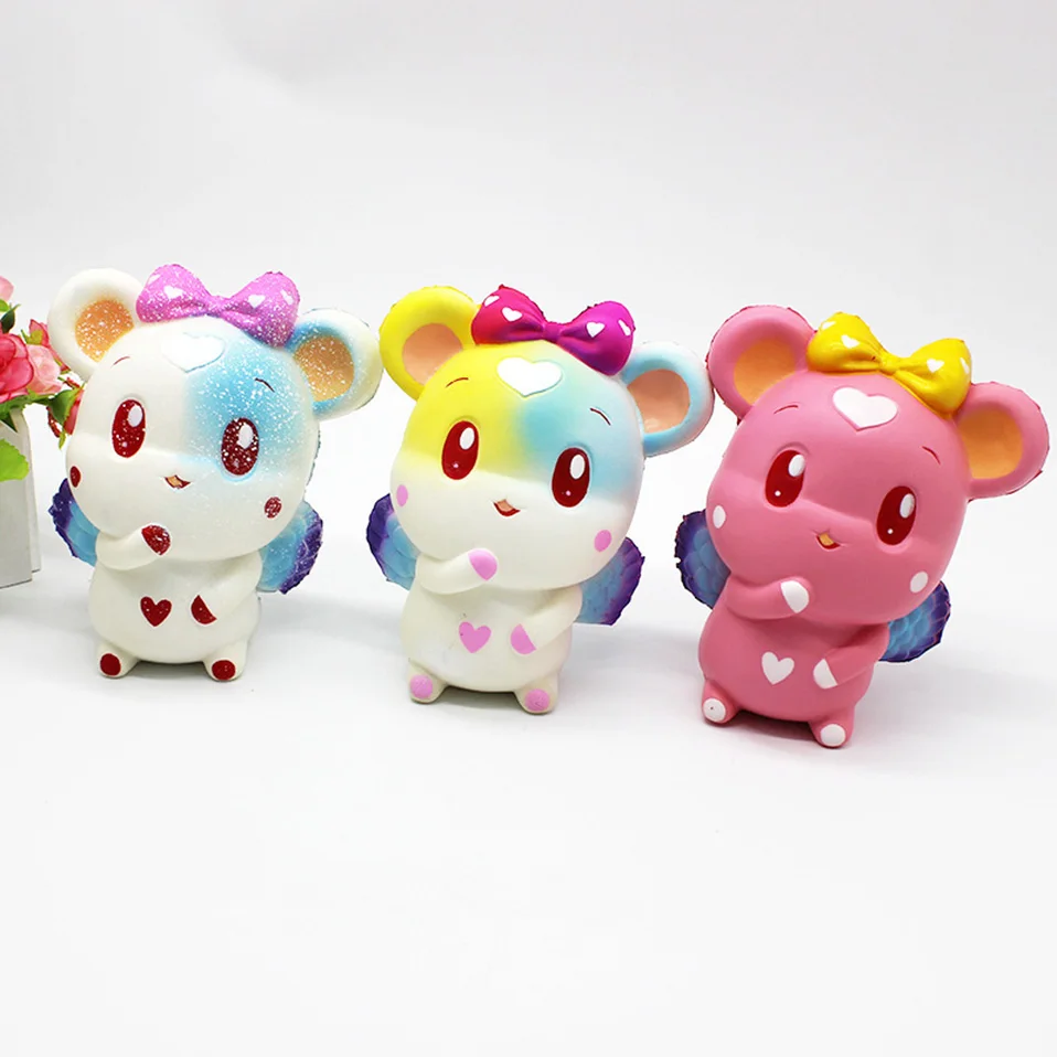 Apaffa Kawaii супер мягкий антистресс панда кошка цвет олененок снятие стресса игрушки подарок для От 8 до 11 лет детей