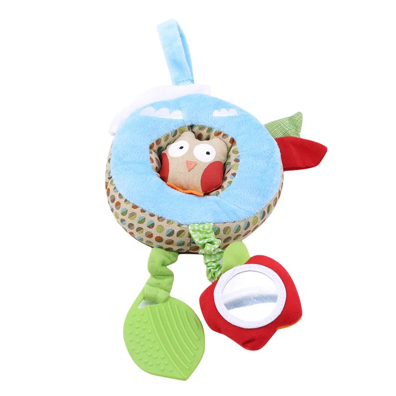 Мультяшные животные сова детская кроватка подвесные погремушки для