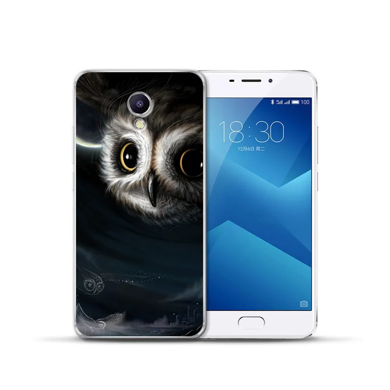 0110 Роскошная Сова Звездная блаженная любовь одинокая для Meizu M3S M5 M5S M5C M6 M3 M5 M6 Note U10 U20 чехол силиконовый чехол Capinha Etui - Цвет: 0110