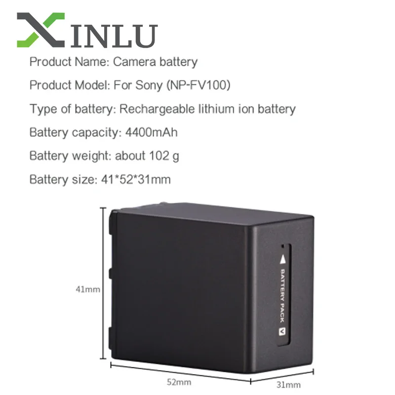 Аккумулятор литий ионный для фотоаппаратов Sony 4400 мАч|Цифровые аккумуляторы| |