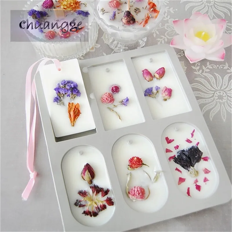 

DIY Aromatherapy Wax Silicone Mold Super Popular Personalized Gifts Flower Ornaments Wax Mold Soap Candle Mold DIY Clay Crafts