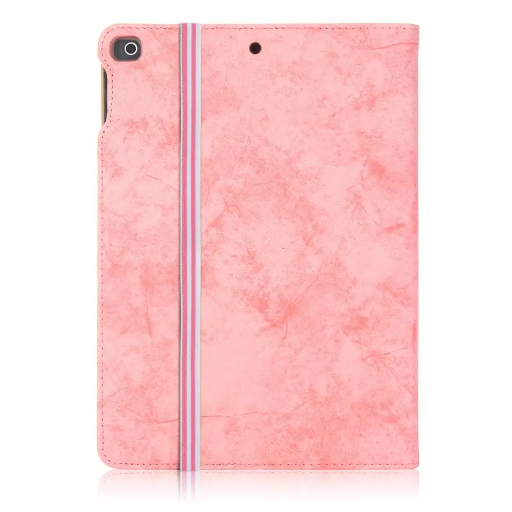 Модный чехол книжка с магнитной подставкой для iPad Air 2 кожаный ручкой из ТПУ умный