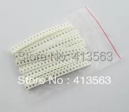 electronic book ptc thermistor chip resistors samples assorted kit 1206 5% 240k-5.1m 0.125w 21values*20pcs=500pcs #30009 | Электронные